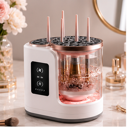 LuxeBrush™ Pro Beauty Brush Cleaning Station